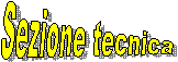 Sezione tecnica